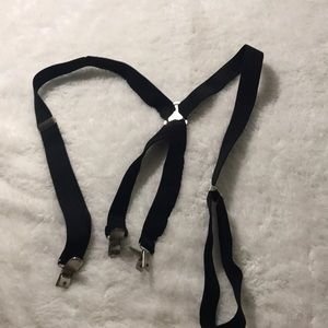 Black suspenders